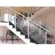 Modern steel design has experts ready to help , design and install. Stainless Steel Bar Modern Stair Railing Rs 1025 Foot Jyothi Steel Art Id 14887515088