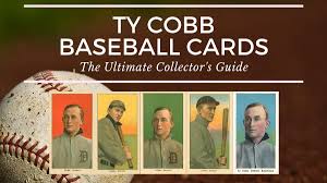 Ty cobb baseball stats with batting stats, pitching stats and fielding stats, along with uniform numbers, salaries, quotes, career stats and biographical data ty cobb was born on saturday, december 18, 1886, in narrows, georgia. Ty Cobb Baseball Cards The Ultimate Collector S Guide Old Sports Cards