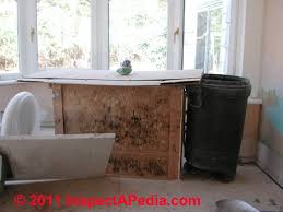 Mold Contaminated Kitchen Or Bathroom Cabinets