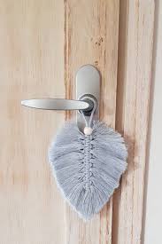 Plume Macrame Decoration De Porte Penpille Pour Poignee De La Boutique Lacabaneafanny Sur Etsy Etsy Diy Decor Decor