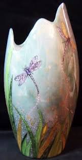 Technique Moderne Vase Peinture Sur Porcelaine Vase En Porcelaine Bijoux En Porcelaine