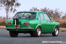 Image result for Apple Green 1958 Datsun