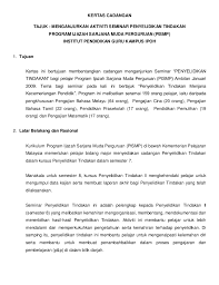 Contoh kertas contoh kertas cadangan projek. Kertas Cadangan Seminar