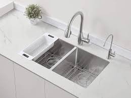 If your kitchen appliances and countertops are black, a black sink blends perfectly with the décor. Best Kitchen Sink Of 2020