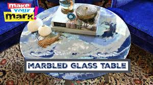 Maybe you would like to learn more about one of these? How To Marbled Glass Table Youtube