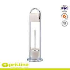 Songmics étagères murales style industriel, en métal, charge 15 kg/étagère, lot de 2, avec 10 crochets, pour chambre, salon, cuisine, 30 x 12 x 13 cm, 40 x 12. Toilet Roll Holder And Brush Set With Polished Chrome Finish Metal Houseware Storage Supplier Pristine