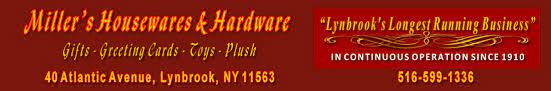 Absorb enviromental solutions albrecht chucks alfred lewis centres amrad products artu drills atuca tools bahco needle files. Millers Housewares Hardware 40 Atlantic Avenue Lynbrook Ny 516 599 1336