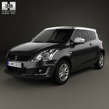 3d Model Of Suzuki Swift Sz L Hatchback 3 Door 2014 Suzuki Swift Hatchback Suzuki