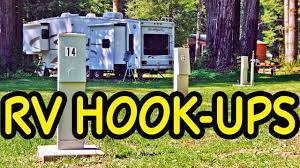 How To Connect Rv Hookups Printable And Video Guide Camping Trailer Rv Camping Fun