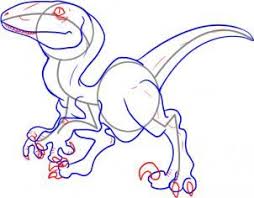 Learn how to draw and sketch and create great dinosaurs cartoons, illustrations and drawings with these free drawing lessons. Realistic Dinosaurs How To Draw A Raptor Dinosaur Drawing Drawings Dinosaur Sketch