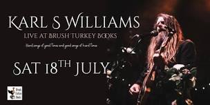 Karl S Williams live at Brush Turkey Books