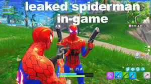 Players will need to work together and use superpowers to defeat opponents, earn points, and climb the rankings. Spiderman Skin Fortnite