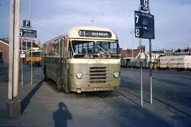 1974 Gado Bus Op Hoofdstation Groningen Groningen Stad Vervoer