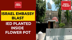 A statement from the israeli embassy informed that the relevant israeli authorities are in contact with the officials in india regarding the incident. Details On Israel Embassy Blast Accessed Sources Say Ied Planted Inside Flower Pot On Road Divider Youtube
