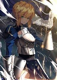 artoria pendragon and saber (fate and 1 more) drawn by lucky_(1045044604) |  Danbooru