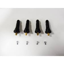 Four Vs 20 Dill Snap In Tpms Valve Stems D Shaped End 3 Flat Sides Stepped Screw