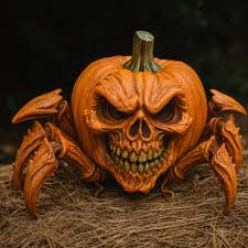 Image result for scary pumpkin