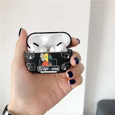 Kaws Supxxme Frosted Airpods Pro Case In 2020 Airpods Pro Case Apple Accessories