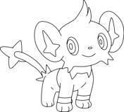 Download and print these pokemon coloring pages for free. Shinx Coloring Page Pokemon Coloring Pokemon Coloring Pages Coloring Pages