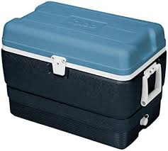Igloo Unisexs Maxcold 50 Coolbox Ice Blue 47 Litre