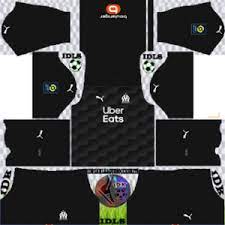 Olympique De Marseille Dls Kits Logo 2021 Dls 2021 Kits And Logos Olympique De Marseille Soccer Kits Borussia Dortmund