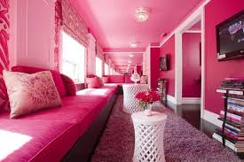 Fuschia Pink Living Room Pink Interiors Design Pink Room