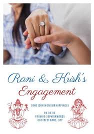Don't be impatient to get down to creating an invitation card without some proper ground work! Create Custom Indian Engagement Invitations In Minutes