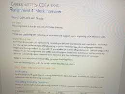 Because the interviewer requires being completely sure that the interviewee is the perfect candidate for the said job, it goes without saying that … Interview Reflection What Are Your First Impressions Chegg Com