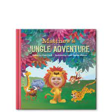 My adventure books are personalised books which incorporate your child's name making them the star of an exciting adventure story. My Jungle Adventure Personalized Story Book Shutterfly