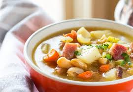 One Pot Ham And Bean Soup With Potatoes No Plate Like Home Bean Soup Recipes Ham And Bean Soup Sweet Potato Soup Recipes