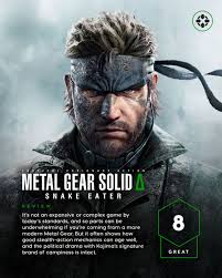 Between its old-school stealth-action gameplay and engaging spy-thriller  story, Metal Gear Solid Delta: Snake Eater largely succeeds as a faithful,  visually impressive remake of the 2004 classic. Link in comments for more.