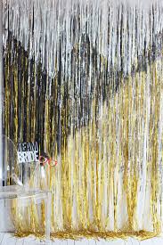 Gold Mylar Curtain Novocom Top