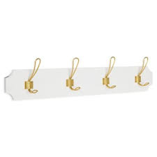 The Skara Wood4 Hook Wall Coat Rack From Kate And Laurel Makes An Attractive Storage Solution For Coats Bags Keys And Coat Rack Wall Coat Rack Kate Laurel