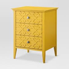 Fretwork Accent Table Yellow Threshold In 2020 Yellow Furniture Furniture Accent Table