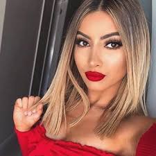 Could it be true that blondes have more fun? Gorgeous Yah Or Nay Follow Luxurymakeup0 Tag Luxurymakeup0 To Be Featured Ombre Hair Blonde Front Lace Wigs Human Hair Short Blonde Hair