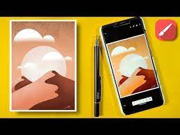 How To Make Pro Level Illustration In Infinite Painter Android Youtube Android Design Illustration Phone Android Art