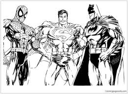 You can search images by categories or posts, you can also submit more pages in comments below the posts. Spiderman Superman And Batman Coloring Pages Spiderman Coloring Pages Free Printable Coloring Pages Online