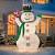 Plastic Snowman Yard Decoration
