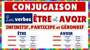 → il est suivi d'un attribut. Conjugaison Les Verbes Etre Et Avoir A L Infinitif Participe Et Gerondif Present Et Passe Youtube