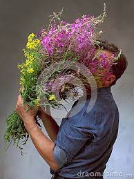 Check spelling or type a new query. Man Holding A Huge Bouquet Of Wildflowers Flowers Photography Wild Flowers Holding Flowers