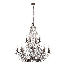 Elk Lighting 12 Light Chandelier 18147 8 4