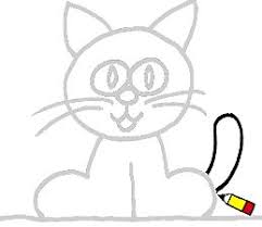 Apprendre A Dessiner Un Chat Pour Enfants De 7 A 12 Ans Chezpilou Dessin Chat Mouton Dessin Dessin