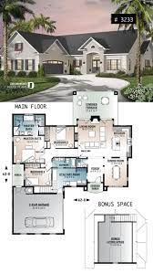 The bottom half of the it has a functional kitchen, living room, and a separate bedroom. Discover The Plan 3233 Millport Which Will Please You For Its 3 Bedrooms And For Its Ranch Styles Sims House Plans House Blueprints House Layout Plans