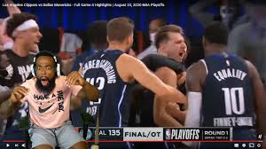 You are currently watching clippers vs mavericks live in hd directly from your pc, mobile and tablets. Luka Overtime Game Winner Los Angeles Clippers Vs Dallas Mavericks Full Game 4 Nba Playoffs Youtube