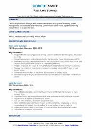 Download now the professional resume that fits these resume templates are completely free to download. Land Surveyor Resume Samples Qwikresume