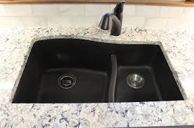 swanstone nero quartz sink quartz