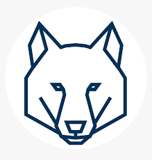 Use a series of curved lines that meet at jagged points to connect the head to the body, forming the furry neck. Geometric Wolf Head Drawing Hd Png Download Transparent Png Image Pngitem