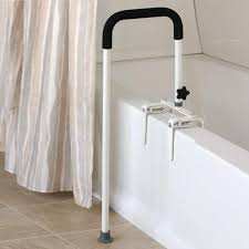 Maybe you would like to learn more about one of these? Sammons Preston 53286 Floor To Tub Bath Rail Curved Grab Bar With 200 Lbs Capacity For Shower Or Bathtub Rail Clamps And Tightens To Tub Wall Fits Most Modern Bathtubs 34 From