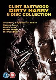 Dirty harry is a 1990 videogame for the nintendo entertainment system based on the dirty harry series of movies. Dirty Harry Complete Movies Film Collection 6 Discs Dvd Boxset Dirty Harry Magnum Force Enforcer Sudden Impact Dead Pool Extras Amazon Co Uk Clint Eastwood Harry Guardino John Vernon