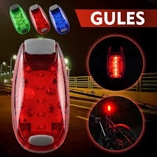 Cycling Safety Lighting Clip On Bicycle Bike Flashing Strobe Lights High Visibility Iclover Led Warning Light For Running Jogging Walking Cycling Best Reflective Gear For Kids Dogs Red Light Walmart Com Walmart Com